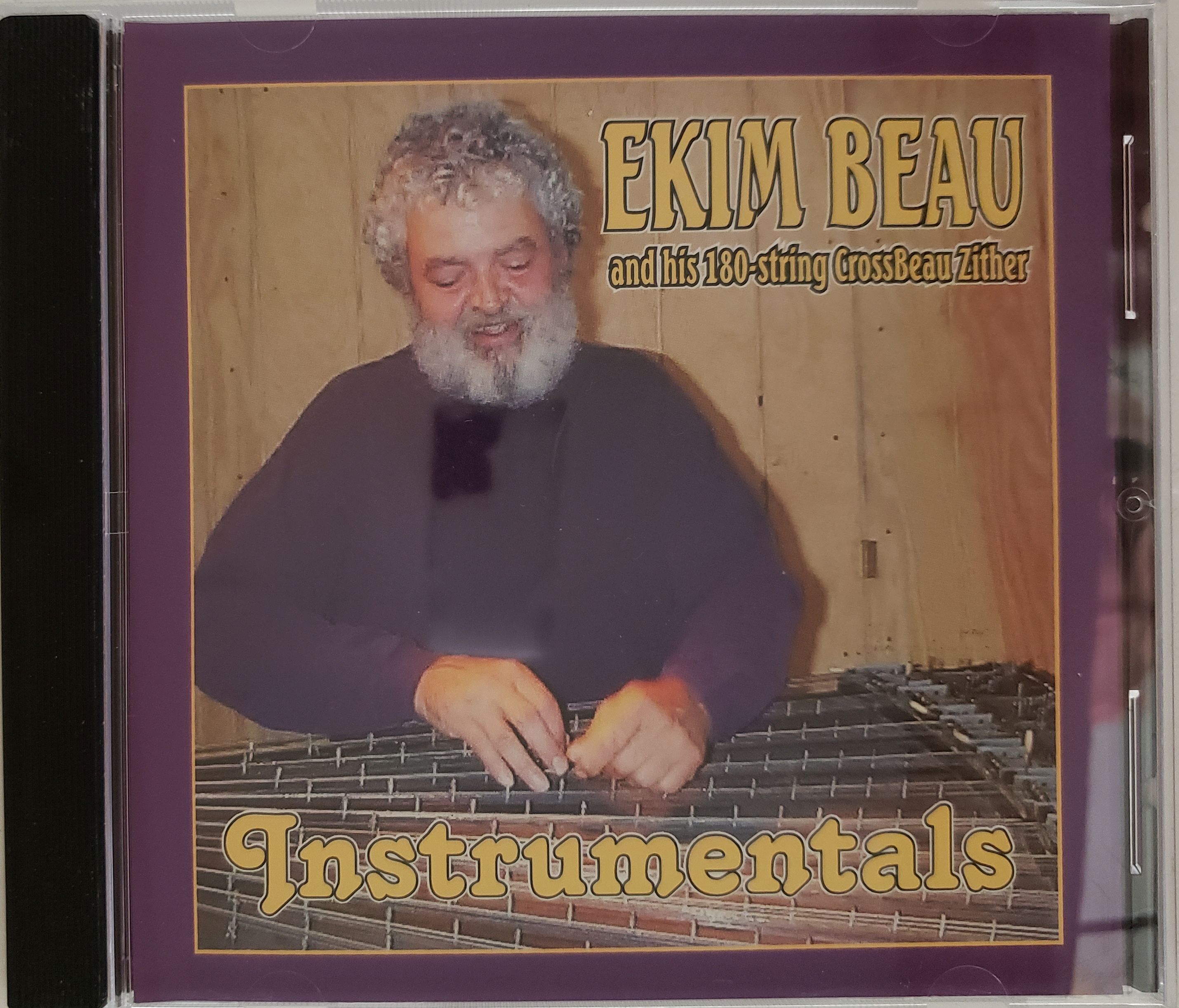 Ekim Beau and his 180-string CrossBeau Zither